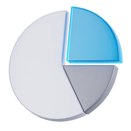 Diagramme circulaire  3D Icon