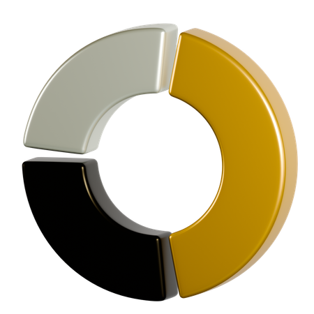 Diagramme circulaire  3D Icon