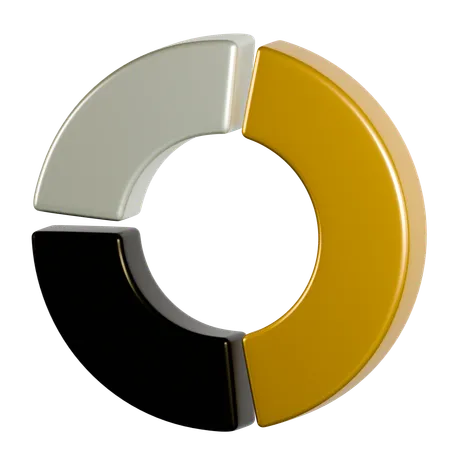 Diagramme circulaire  3D Icon