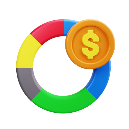 Diagramme circulaire  3D Icon