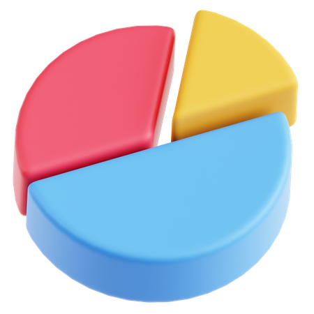 円グラフ  3D Icon