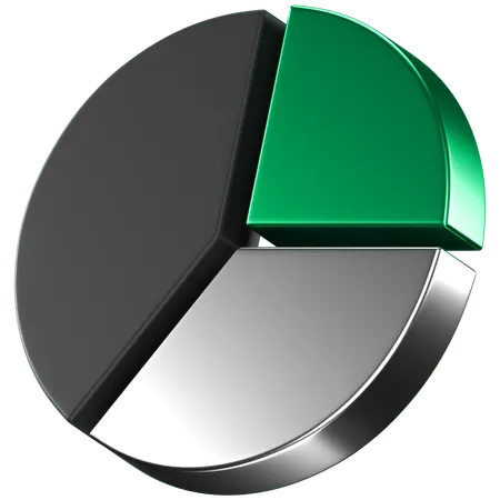円グラフ  3D Icon