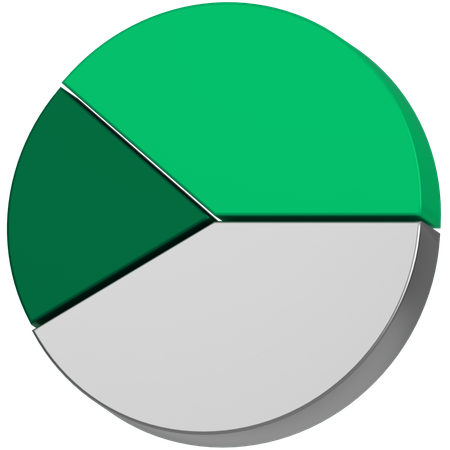 Pie Chart  3D Icon