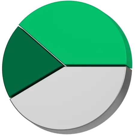 Pie Chart  3D Icon