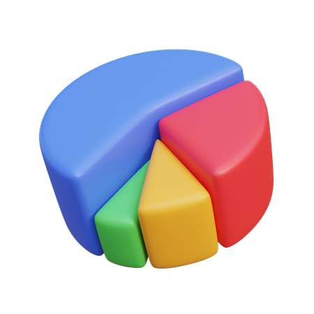 Pie Chart  3D Icon