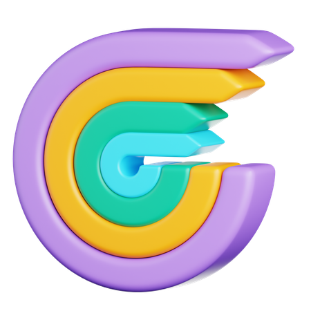 Pie Chart  3D Icon