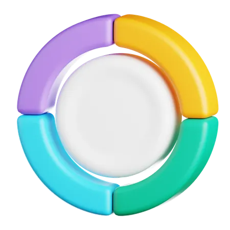 Pie Chart  3D Icon