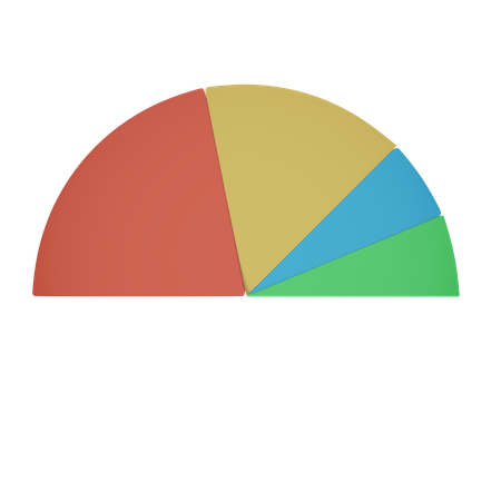 Pie Chart  3D Icon
