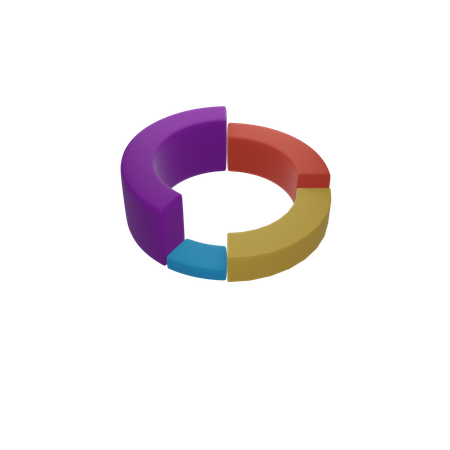 Pie Chart  3D Icon