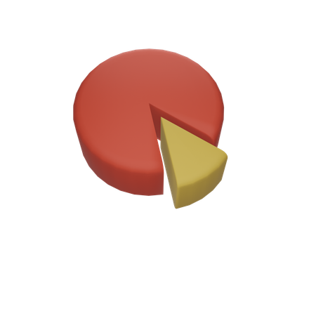 Pie Chart  3D Icon