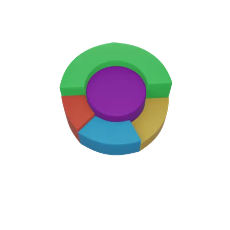 Pie Chart  3D Icon