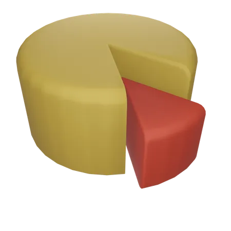Pie Chart  3D Icon
