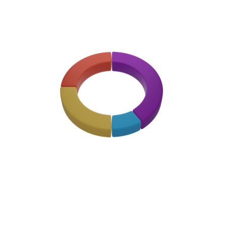 Pie Chart  3D Icon