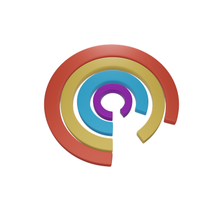 Pie Chart  3D Icon