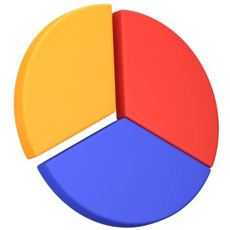 Pie Chart  3D Icon