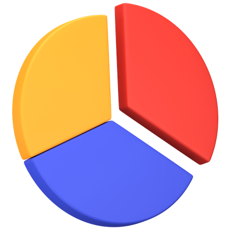 Pie Chart  3D Icon