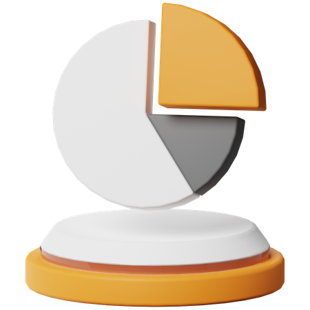 Pie Chart  3D Icon