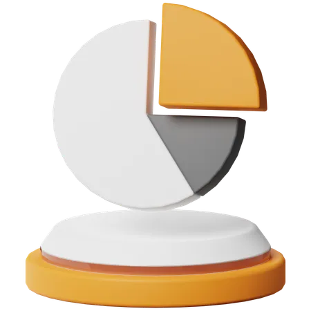 Pie Chart  3D Icon