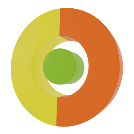 Pie Chart  3D Icon