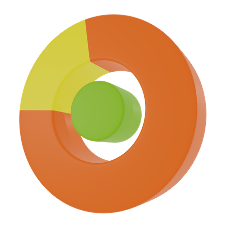 Pie Chart  3D Icon