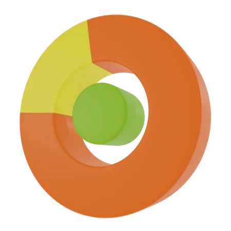 Pie Chart  3D Icon