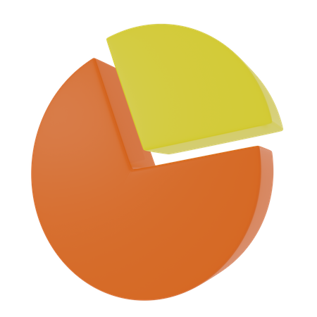 Pie Chart  3D Icon