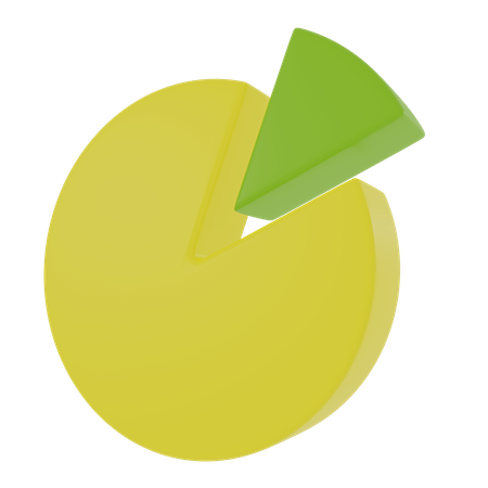 Pie Chart  3D Icon