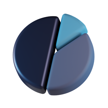 Pie Chart  3D Icon