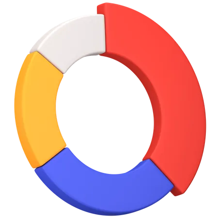 Pie Chart  3D Icon