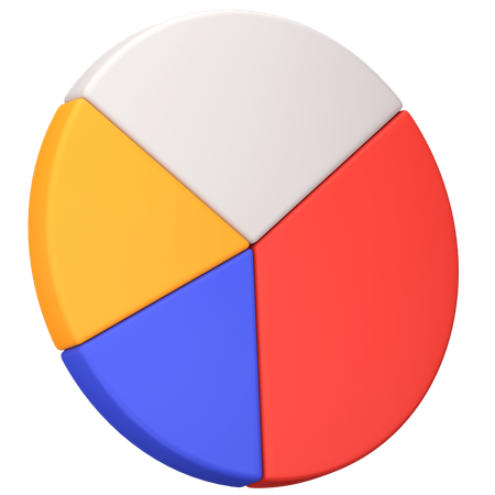 Pie Chart  3D Icon