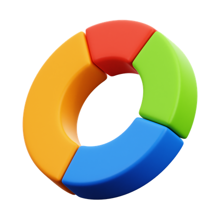 Pie chart  3D Icon