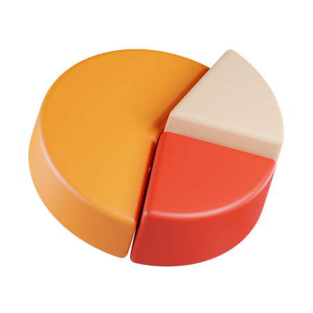 Pie chart  3D Icon