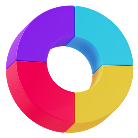 Pie Chart  3D Icon