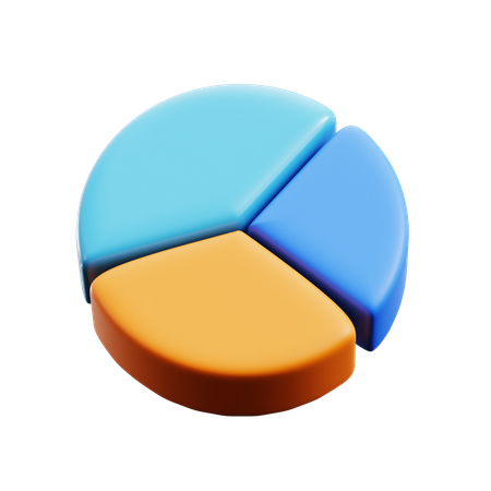 Pie Chart  3D Icon