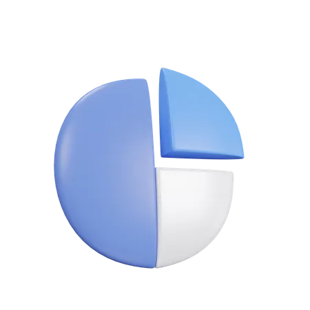 Pie Chart  3D Icon