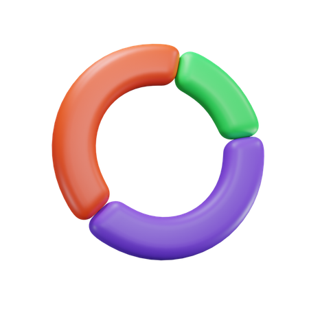 Pie Chart  3D Icon