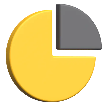 Pie Chart  3D Icon