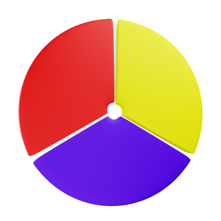 Pie Chart  3D Icon