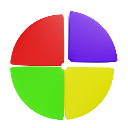 Pie Chart  3D Icon