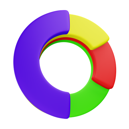 Pie Chart  3D Icon