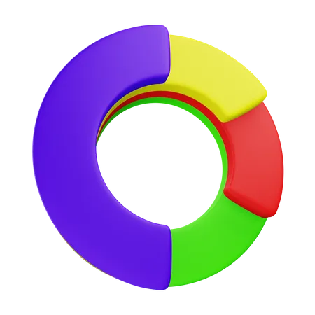 Pie Chart  3D Icon