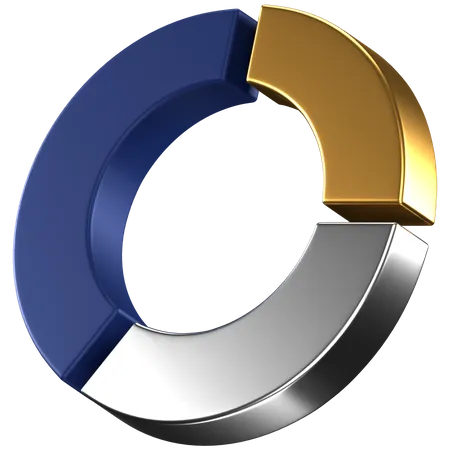 Pie Chart  3D Icon