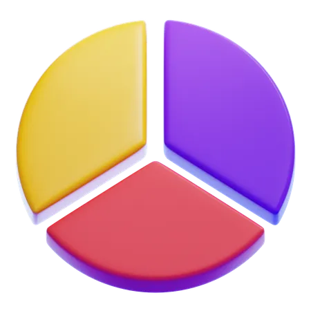 PIE CHART  3D Icon