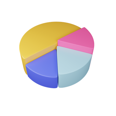 Pie Chart  3D Icon