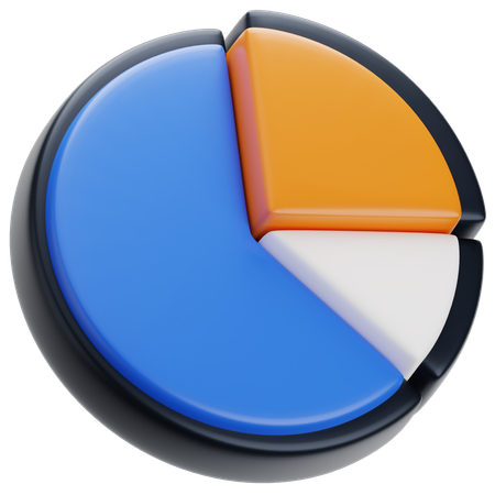 Pie Chart  3D Icon