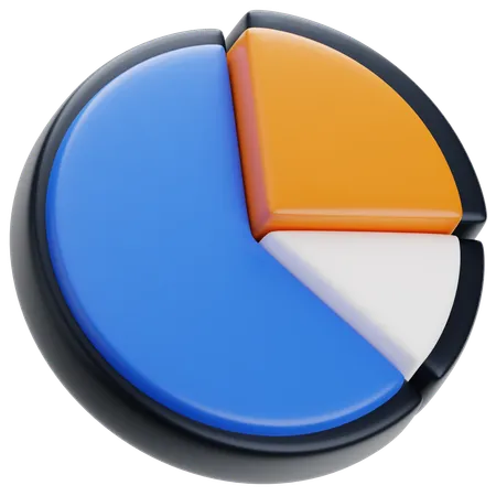 Pie Chart  3D Icon