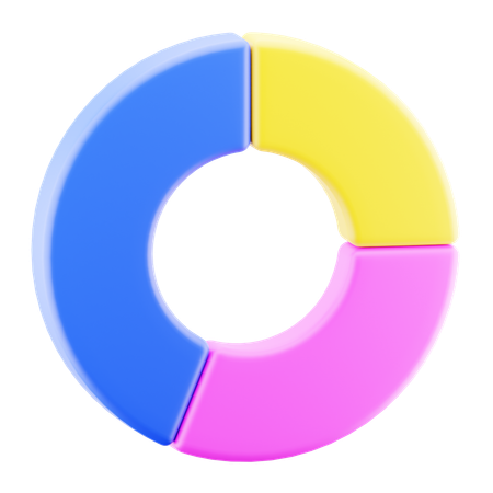 Pie Chart  3D Icon