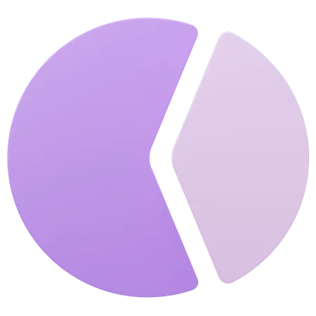 Pie Chart  3D Icon