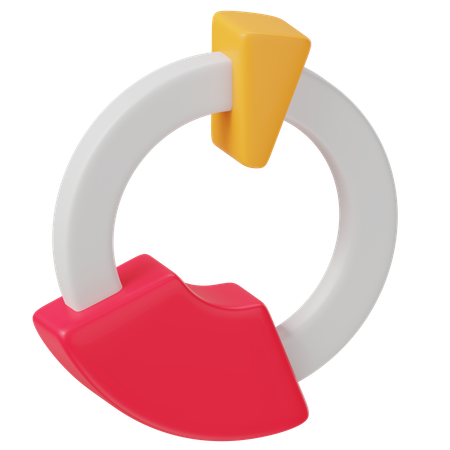 Pie Chart  3D Icon