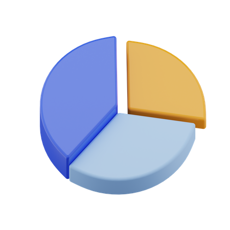 Pie Chart  3D Icon